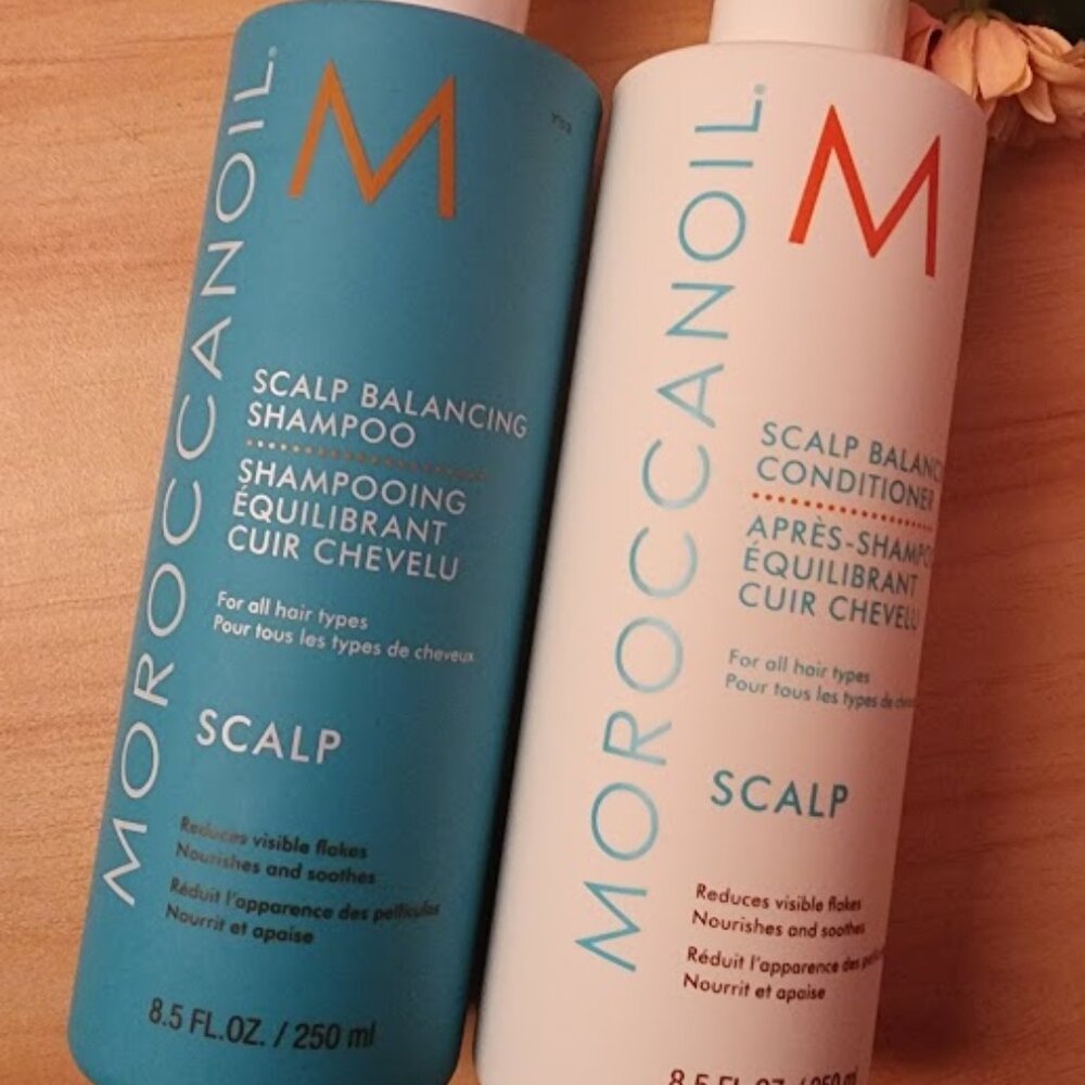 Moroccanoil Scalp Balancing Shampoo + Scalp Balancing Conditioner